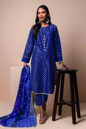 Bbj22101 Blue Khaadi Online Spring Summer 2022